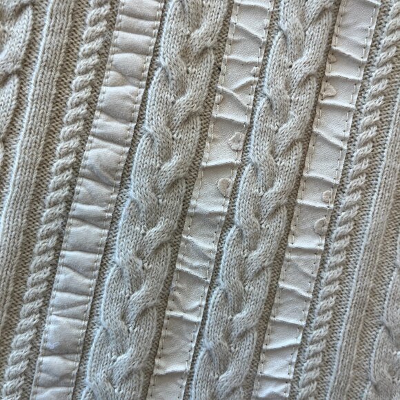 Mens Marquis Cream Sweater - 2XL - Picture 3 of 7